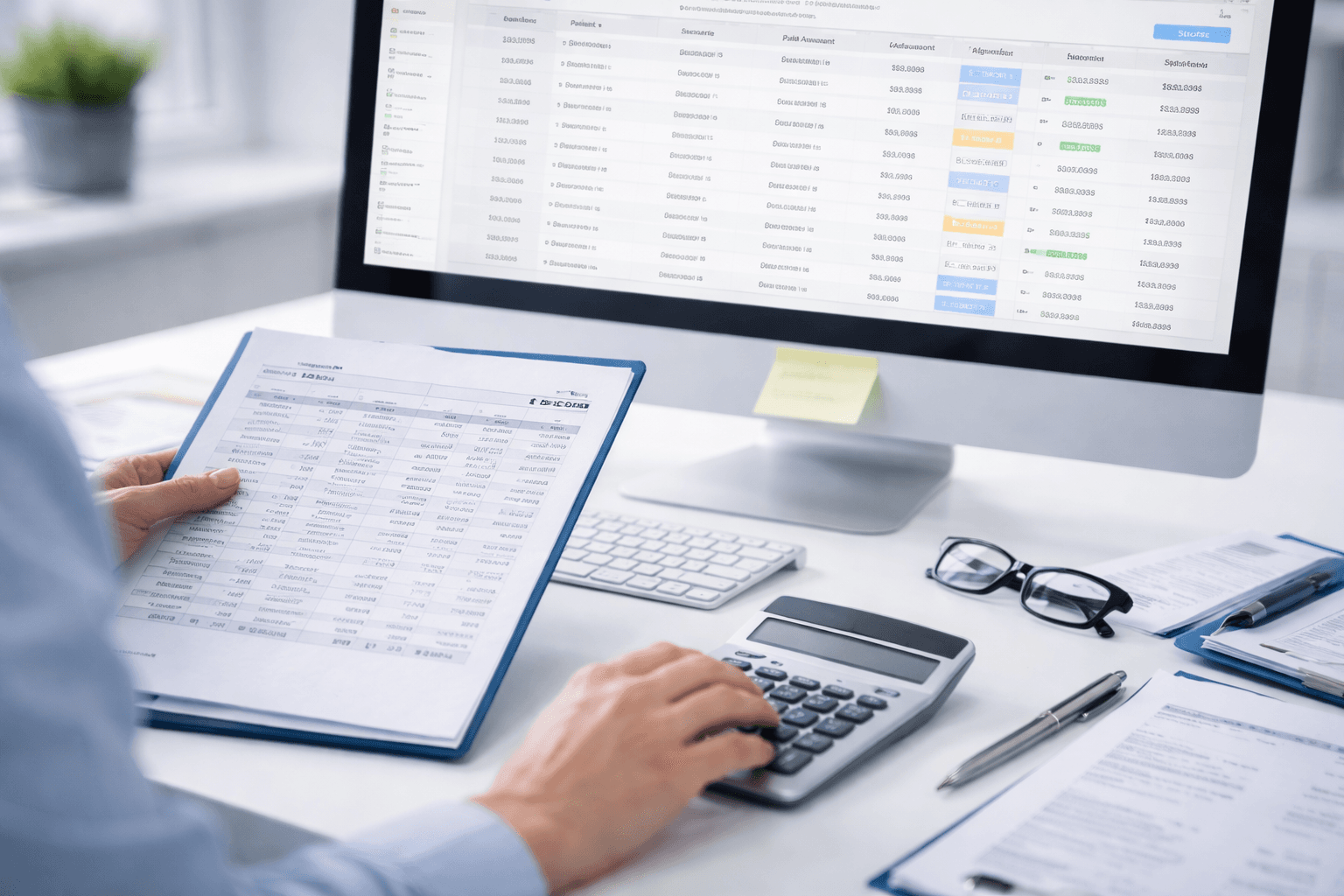 Healthcare billing workflow